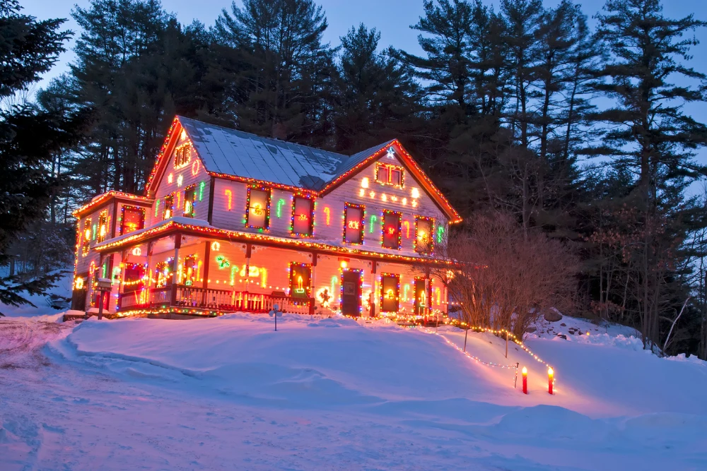 Świąteczna elewacja 2